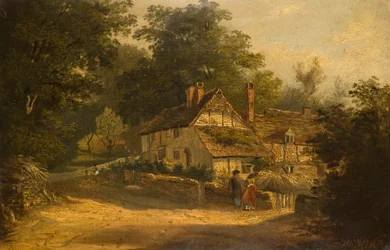 Alte Cottages in Petersfield, 1820